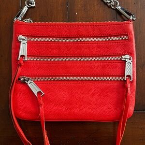 Rebecca Minkoff Mini Zip Leather Crossbody